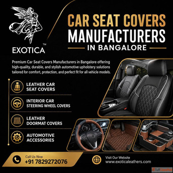 Car Seat Cover Manufacturers In Bangalore