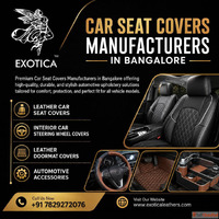 Car Seat Cover Manufacturers In Bangalore