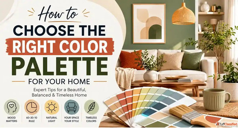 How to Choose the Right Color Palette for Your Home - Expert Decorating Tips