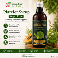 Platelet Syrup Sugar Free for Daily Wellness Support