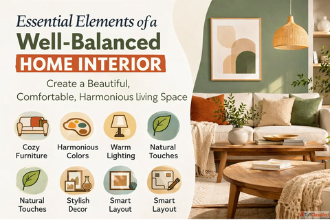 Essential Elements of a Well-Balanced Home Interior - Expert Design Tips
