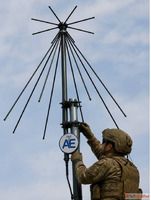 Military Broadband Discone Antenna for Defence
