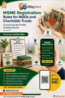 MSME Registration Rules for NGOs and Charitable Trusts