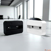 Single Track Holder 90 MM Black White for Secure and Durable...