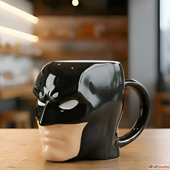 From Gotham City to Your Desk - Premium Batman Coffee Mug