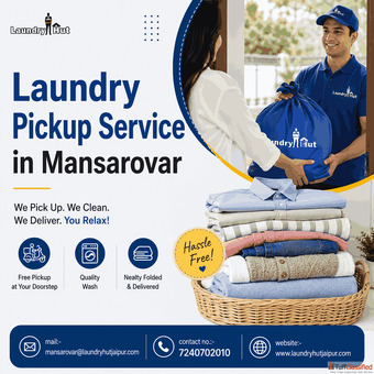 Laundry Pickup Service in Mansarovar