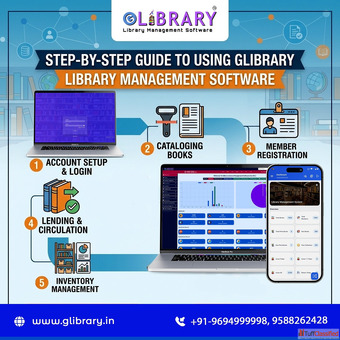 Glibrary - Library Management Software Digital Library Management Software