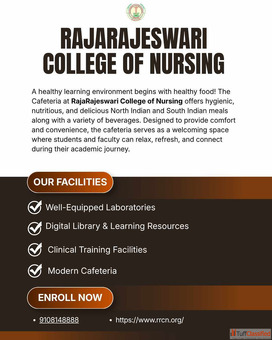 Cafeteria Facility RajaRajeswari College of Nursing