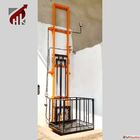Heavy-Duty Hydraulic Goods Lift for Industrial Material Flow