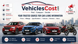 VehiclesCost - Your Trusted Guide for Car Bike Prices Mileag...