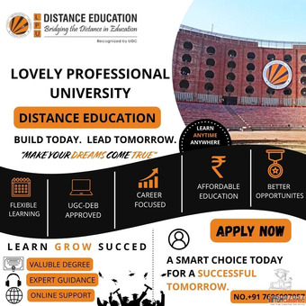 LPU Distance Education Courses Distance Learning Programs at Lovely Professional University