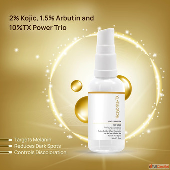 Remove Dullness and Get Glowing Skin with Kozybright-TX Serum