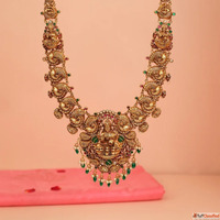 Elegant Silver Long Haram Designs for Women Padmam