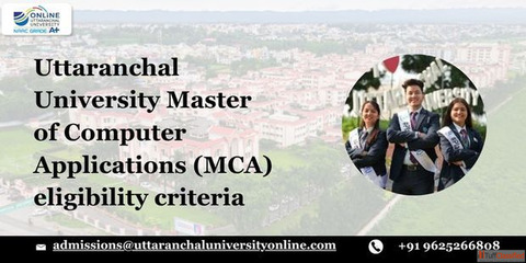 Uttaranchal University Master of Computer Applications MCA Eligibility Criteria