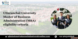 Uttaranchal University Master of Business Administration MBA...