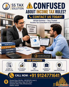 Responsive IT Return Consultant in Bhubaneswar