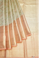 Buy Light Green Colour Silk Saree Online Mavuris