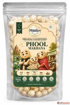 Premium Makhana Online MithilaRam
