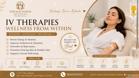 IV Therapy for Skin Glow Hydration Wellness Best Skin Clinic in Gomti Nagar Lucknow