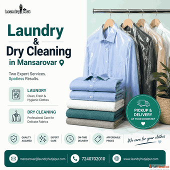 Laundry and Dry Cleaning in Mansarovar - Quality Care for Your Garments