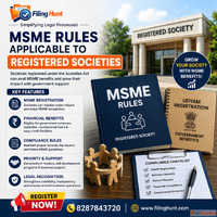 MSME Rules Applicable to Registered Societies