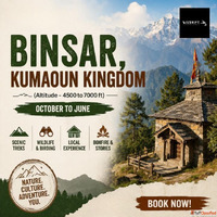 Binsar Kumaon Kingdom 6 Days Himalayan Nature Village Trek
