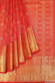Elegant Red Saree White Border Collection Mavuris