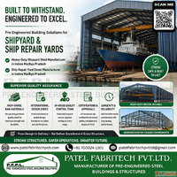 Robust Shipyard Sheds Constructed with Precision and Quality...