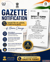 Official Gazette Name Change Online Vakil India Help