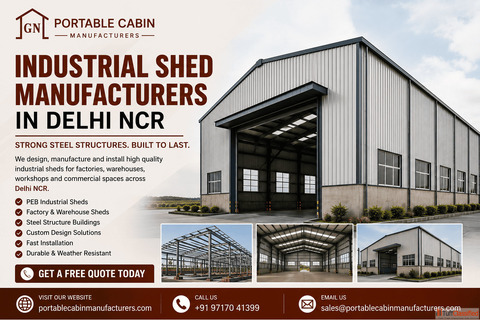 Industrial Shed Manufacturers in Delhi NCR