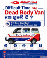 Dignified Dead Body Van in Bhubaneswar