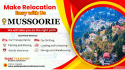PACKERS AND MOVERS MUSSOORIE
