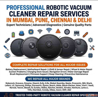 Robotic Vacuum Cleaner Repair Technician Near You in Delhi