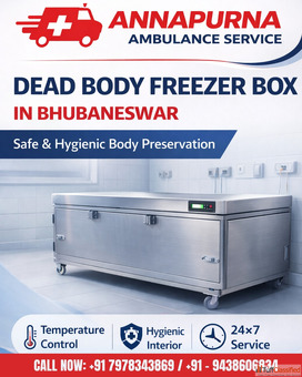 Safe HygienicDead Body Freezer Box in Bhubaneswar