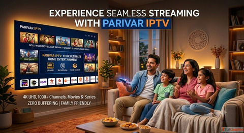 Experience Seamless Streaming with Parivar IPTV