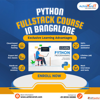 Python Course Training Institute in Bangalore - AchieversIT