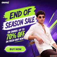 OWND End of Season Sale India Is Live Fits up to 70 Off