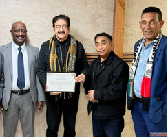 Sandeep Marwah Honoured by AusChin Foundation and Chin Myanm...