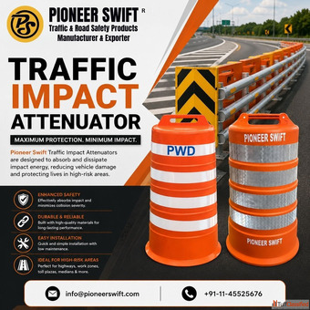 Get Reliable Traffic Impact Attenuator Supplier by Pioneer Swift