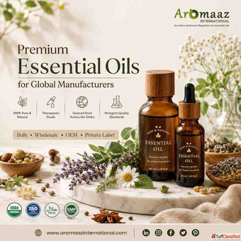 Discover Premium Essential Oils from Aromaaz International