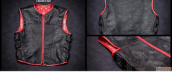 Premium Genuine Leather Vest for Women by Cachee cave