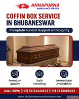 Premium Dead Body Coffin Box in Bhubaneswar
