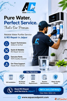 Expert RO Repair Water Purifier Service in Jaipur Aqua Cool Point