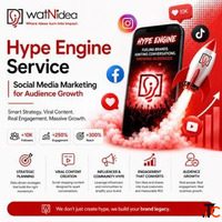 Hype Engine Service Social Media Marketing for Audience Growth