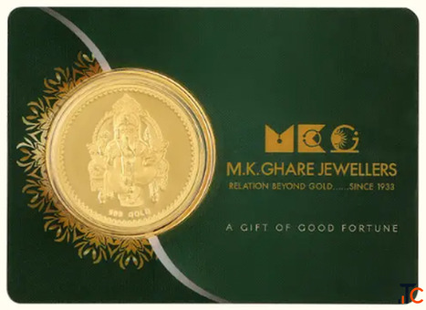 Buy 24K Gold Coins Online Lakshmi Ganesh Gold Coins for Every Special Occasion