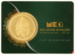 Buy 24K Gold Coins Online Lakshmi Ganesh Gold Coins for Every Special Occasion