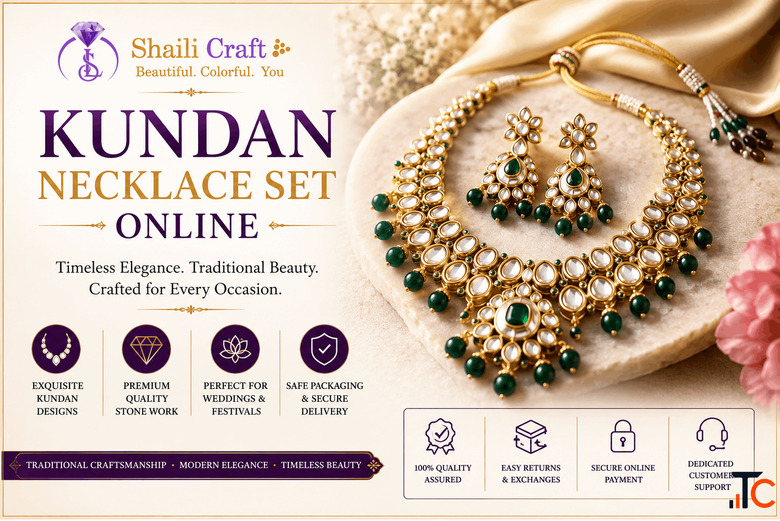 Explore Kundan Necklace Sets Online for Every Style