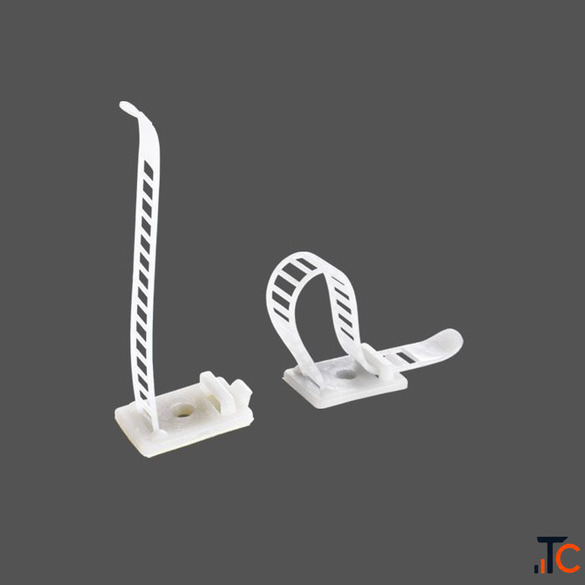 Cable Zip Tie Mounts for Planned Cable Routing