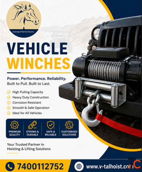 Vehicle Winches - Durable Winching Solutions for Every Application