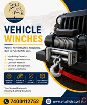 Vehicle Winches - Durable Winching Solutions for Every Application